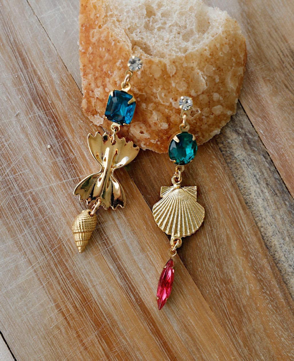 'Portofino' Pasta Earrings // HTT x Panache