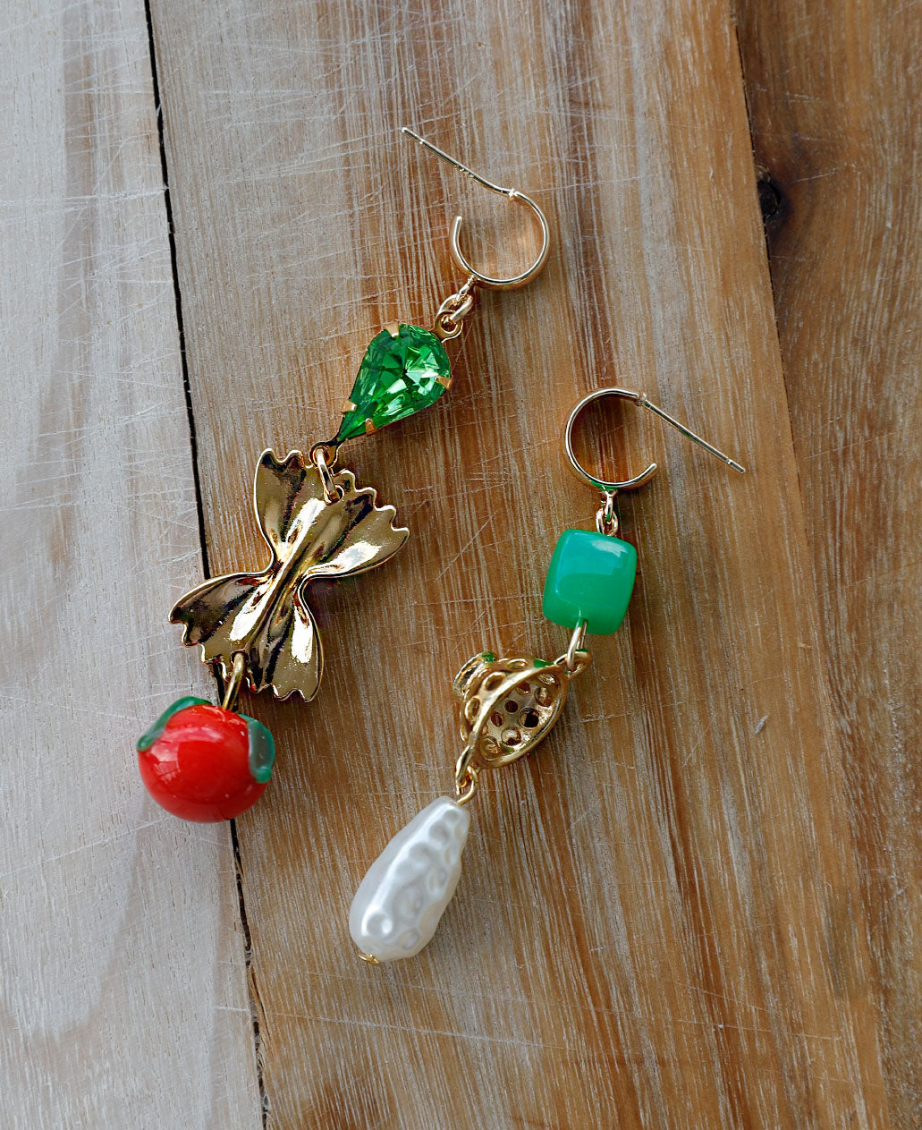 'Basil & Mootz' Pasta Earrings // HTT x Panache