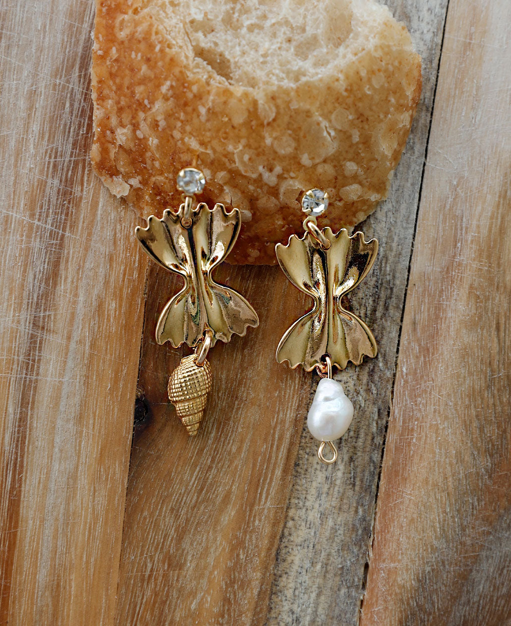 Summer Dish Pasta Earrings // HTT x Panache